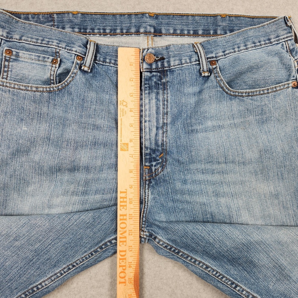 Levis Jeans 38x32 Blue 569 Loose Straight Wide Leg Baggy Fade Street Skater - Picture 11 of 14